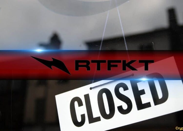 Nike-Owned NFT Project RTFKT to Shut Down Operations in Early 2025