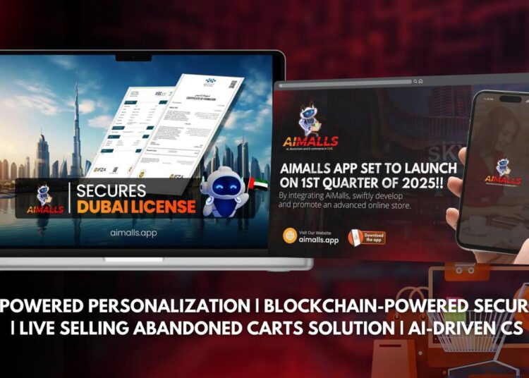 AiMalls Expands Global Expansion With Dubai License and Upcoming 2025 AI-Powered Shopping App Launch