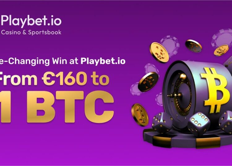 A Life-Changing Win at Playbet.io: From €160 to 1 BTC