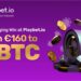 A Life-Changing Win at Playbet.io: From €160 to 1 BTC