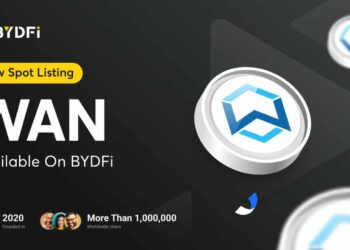 BYDFi lists $WAN – The Original Blockchain Interoperability Solution with Market Cap Reaching $59.2 Million