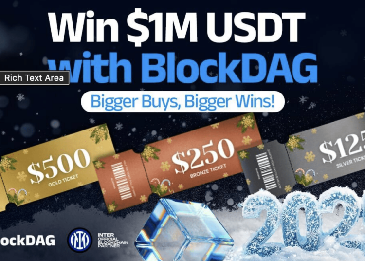 BlockDAG’s New Year Raffle Features A Huge $1M USDT Grand Prize! DOGE Price Rally Predicted & XRP Market Cap Expected to Grow