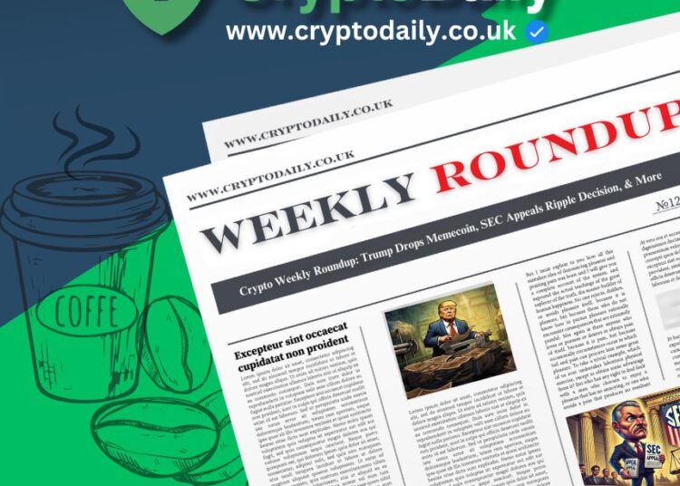 Crypto Weekly Roundup: Trump Drops Memecoin, SEC Appeals Ripple Decision, & More