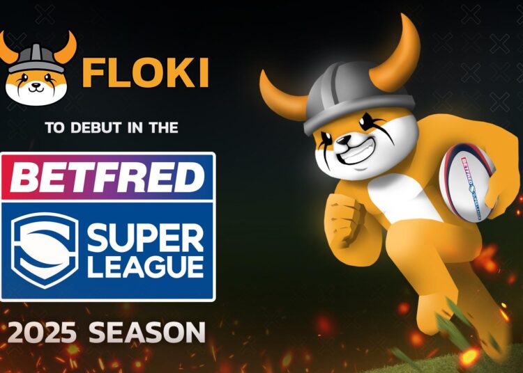 Floki Scores Pitchside Ad Campaign in Rugby Super League