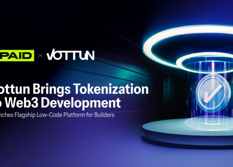 Vottun Brings Tokenization to Web3 Development; Launches Flagship Low-Code Platform for Builders