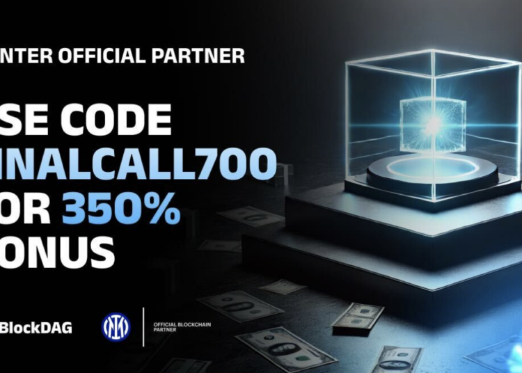 Late to BlockDAG? Its FINALCALL700 350% Bonus The Only Way to Catch Up! XRP & Ethereum Inflows Rise