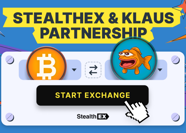 KLAUS and StealthEX Forge Strategic Partnership to Revolutionize Crypto Transactions