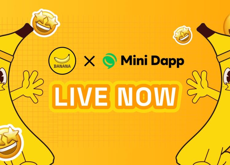 BANANA is Live on LINE’s Dapp Portal, Pioneering AI-Powered Data Sovereignty and Rewards
