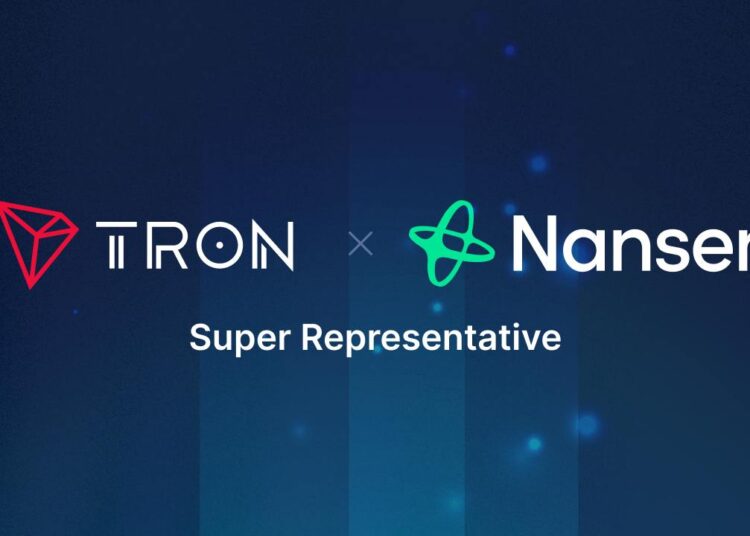 Nansen Joins TRON as a Super Representative, Enhancing Blockchain Transparency and Governance