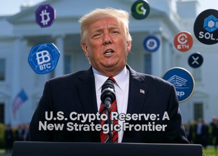 Trump Announces Official U.S. Crypto Reserve: Bitcoin, XRP, Solana, Cardano and Ethereum Included%