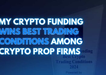 My Crypto Funding Wins Best Trading Conditions Among Crypto Prop Firms