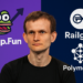 Vitalik Buterin Critiques Meme Hype Platform Pump.Fun, Supports Railgun and Polymarket
