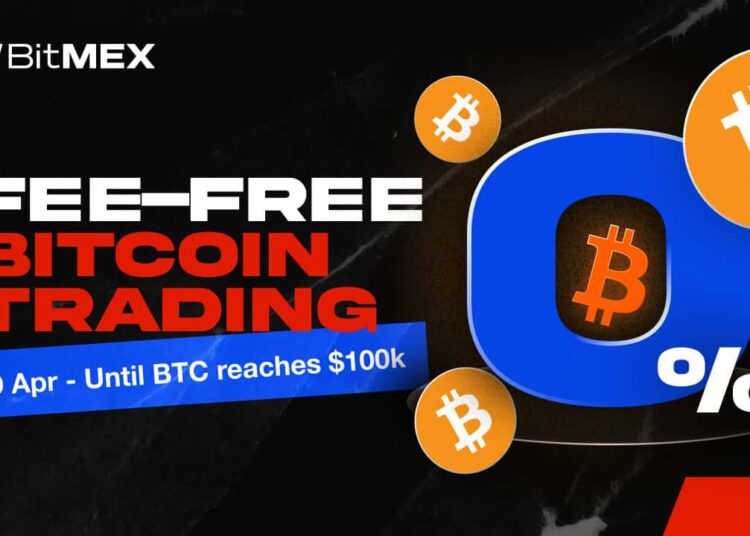 BitMEX Introduces Free Bitcoin Spot Trading Until Bitcoin Hits $100,000