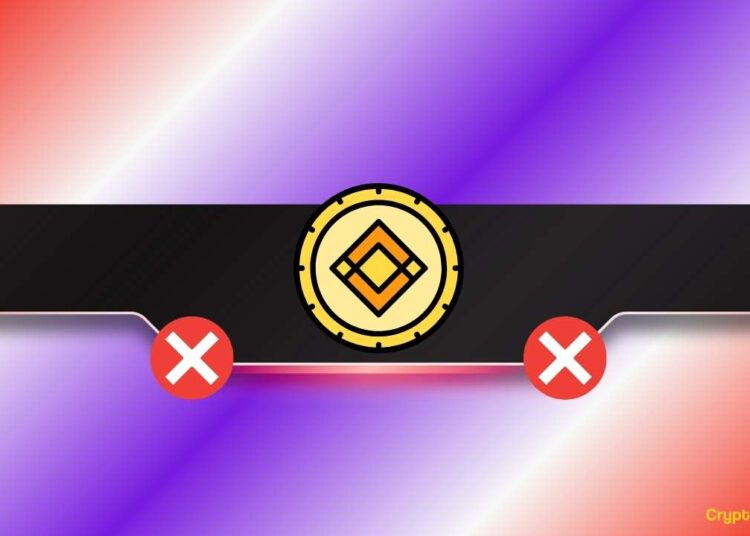 Massive Price Drops for These Altcoins After Binance Withdraws Support