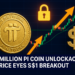 188 Million Pi Coin Unlock Approaches—Price Eyes $1 Breakout