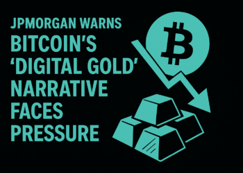 JPMorgan Warns Bitcoin’s ‘Digital Gold’ Narrative Faces Pressure Amid Gold’s Strength