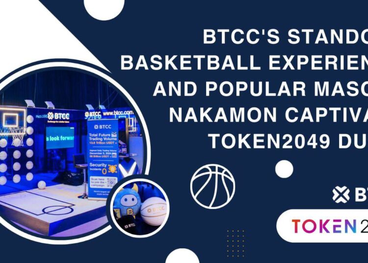 BTCC Exchange Scores Big on Day One of TOKEN2049 Dubai With Interactive Basketball Experience and Viral Mascot Nakamon
