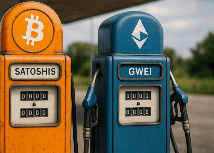 Following Pectra, Ethereum Fees Stay Low as Bitcoin Fee Market Remains Soft