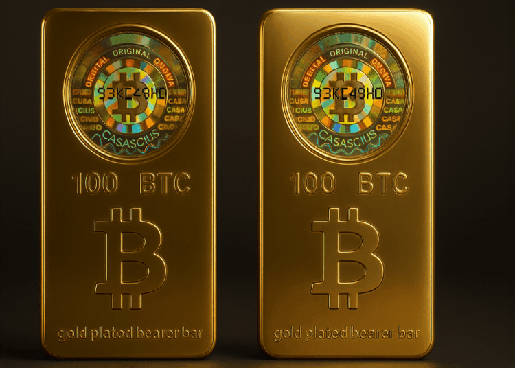 Casascius Treasure Unsealed: Two 100 BTC Bars Redeemed Amid Price Drop in April 
