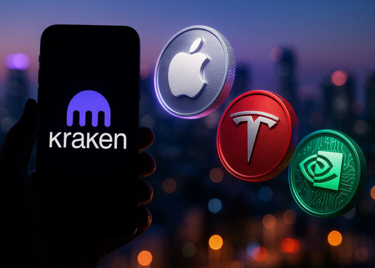 Kraken to launch 24/7 trading for tokenized US stocks via Solana
