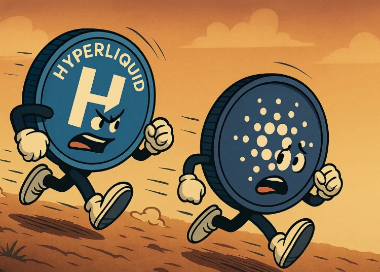 Is HYPE’s Current Momentum Enough to Flip Cardano (ADA) for the 10th Spot?