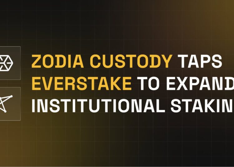 Zodia Custody Expands Institutional Staking with Everstake as Validator Partner Across Multiple PoS Networks