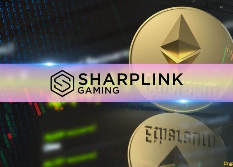 Sharplink Becomes Largest Public ETH Holder With $462M Purchase but Shares Tumble