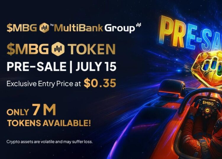 $MBG Token Pre-Sale Set for July 15 — Only 7 Million Tokens Available at $0.35