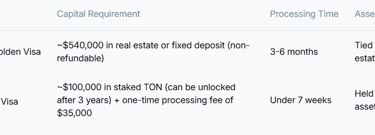 Toncoin Hits 19-Day High Following UAE Visa Offer for $100K in Staked TON