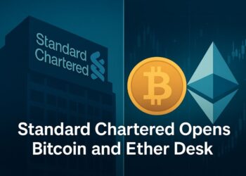 Standard Chartered Launches Bitcoin and Ether Trading Desk
