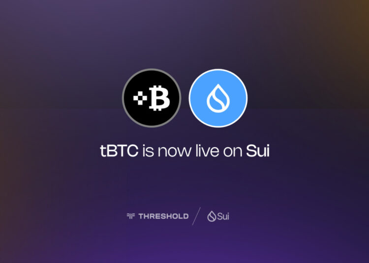 Threshold Network's tBTC is  Now live on Sui: Ushering in a new era for Bitcoin DeFi