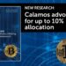Calamos Releases New Research: Advocates For Bitcoin Allocations To Be 10X Higher Than Current Recommendations