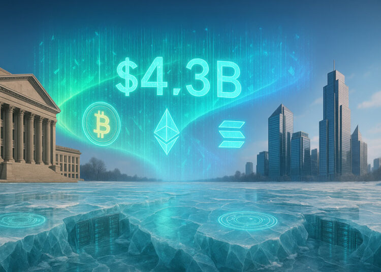 Bitcoin dominance slips as Ethereum explodes after record $4.39 billion inflows week