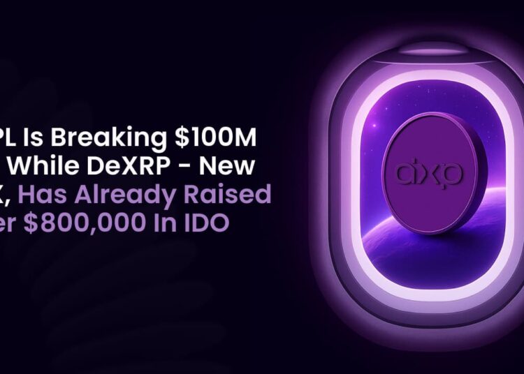 XRPL Is Breaking $100M TVL While DeXRP, Has Already Raised Over $100,000,000 In IDO