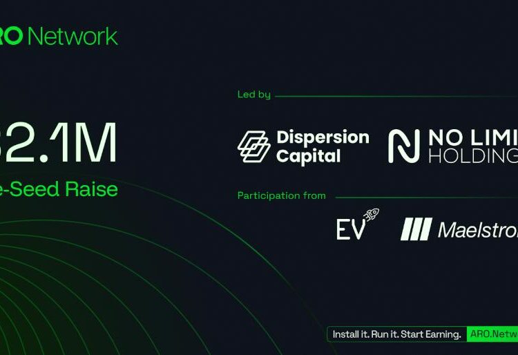 ARO Network Raises $2.1M to Scale the Decentralized Edge Cloud for AI and Content Delivery