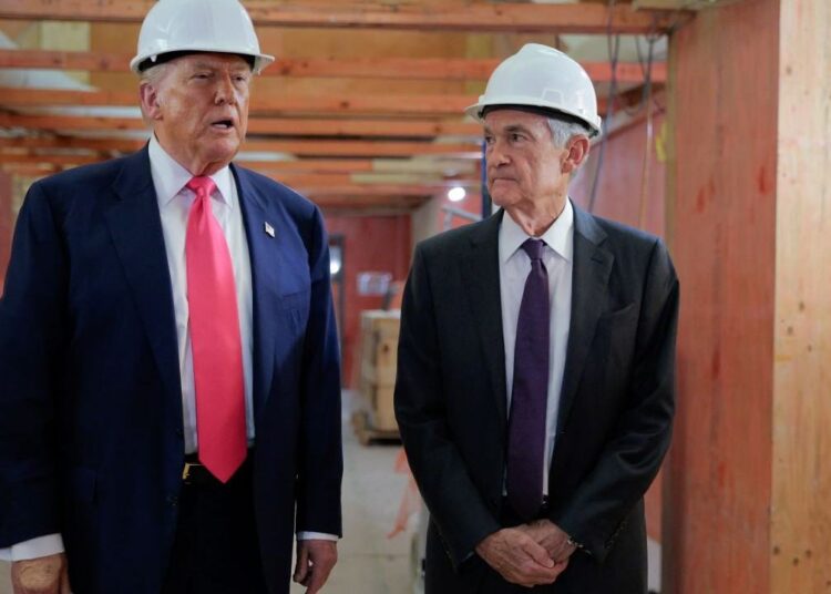 Trump Visits the Federal Reserve Headquarters