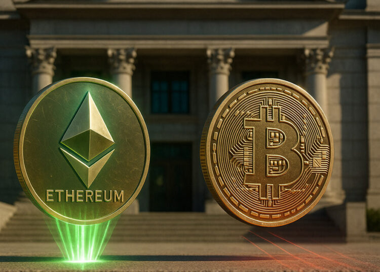 Bitcoin bleeds $404M in a week investors pivoted to Ethereum