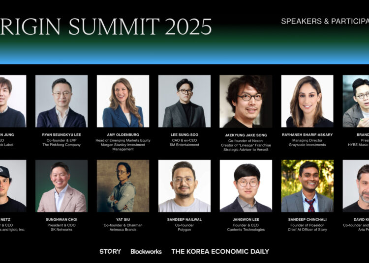 Origin Summit Debuts in Seoul during KBW as Flagship Gathering on IP, AI, and the Next Era of Blockchain-enabled Real-World Assets