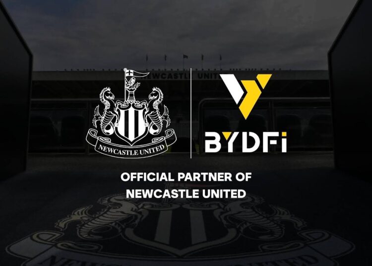 Newcastle United Announce Multi-Year Partnership With BYDFi