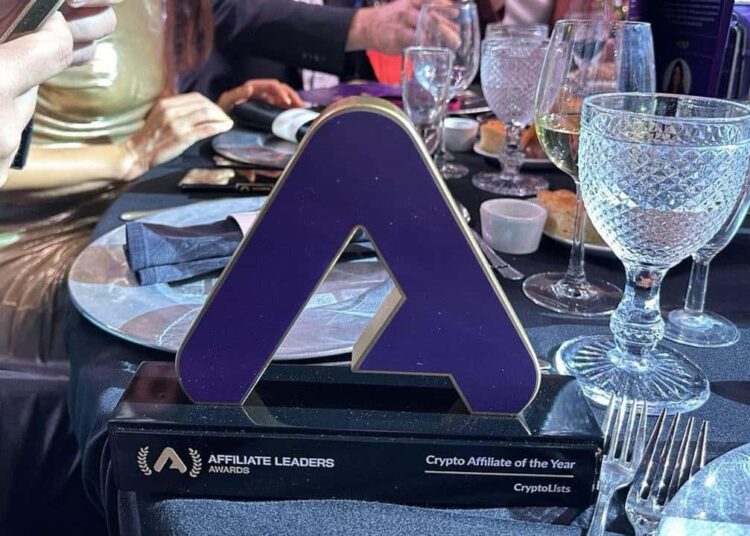 CryptoLists.com Recognised as ‘Crypto Affiliate of the Year’ at SBC’s Affiliate Leaders Awards 2025