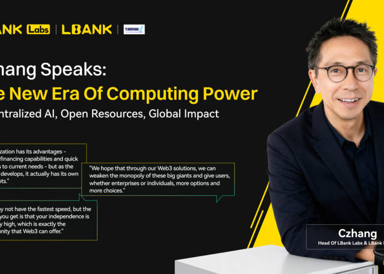 Czhang Lin of LBank Labs Speaks at TBOS on How Decentralized AI Could Reshape Global Computing