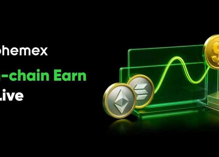 Phemex Introduces On-chain Earn to Streamline Staking and Improve Capital Efficiency