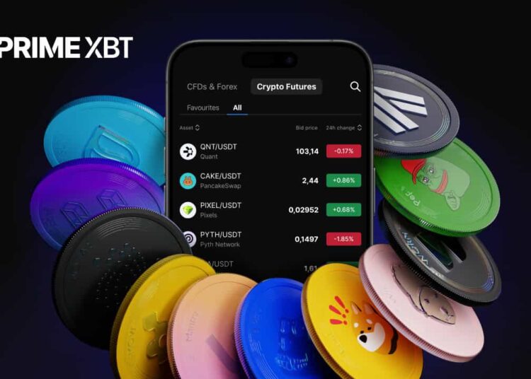 PrimeXBT Expands Crypto Futures with 101 New Coins, Delivering Best-in-Class Trading Conditions