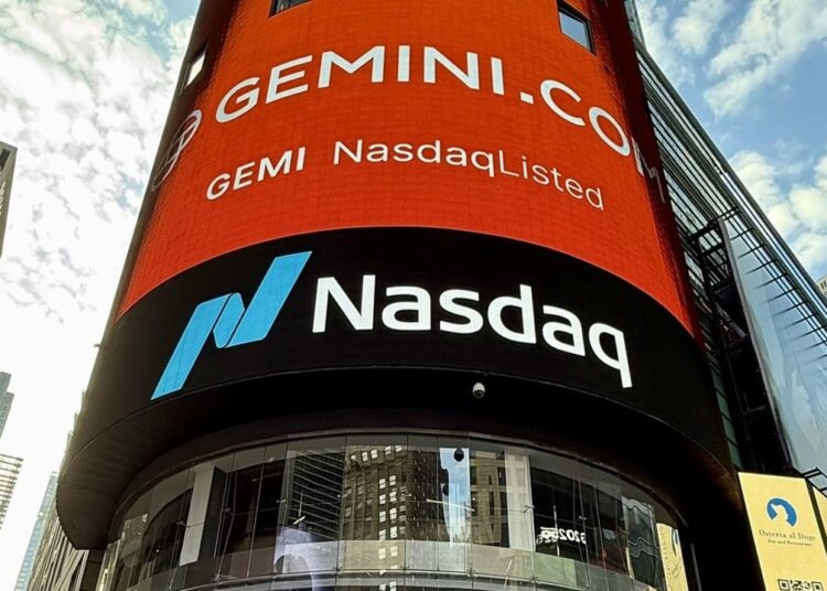 Gemini’s IPO Debuts on Nasdaq With Strong Demand and Rapid Price Swings