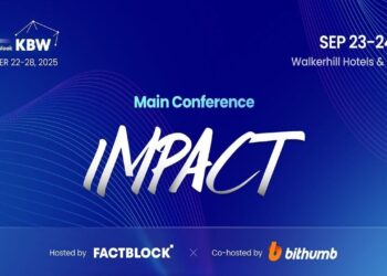 Global Stage Bridging Washington and Seoul: Web3 Future to Be Discussed at KBW2025
