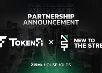 TokenFi and New to The Street Announce National Media Partnership to Reach 219M+ Households