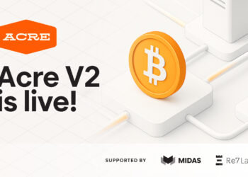 Acre Launches V2 Platform, Enabling Bitcoin Holders to Earn 14% APY (est.) from Self-Custody