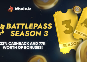 Whale.io Launches Battlepass Season 3, Featuring $77,000 in Crypto Casino Rewards