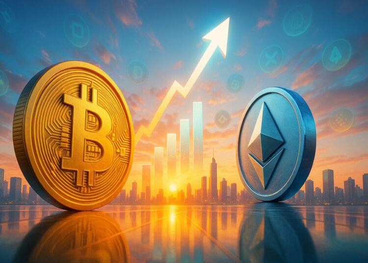 Bitcoin and Ethereum rebound as fresh capital floods crypto