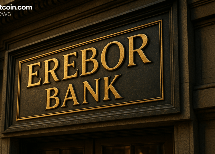 Erebor Bank Wins US Green Light for Crypto and AI Startups: Report